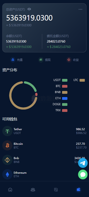 图片[7]-区块链量化机器人资金盘 ui非常好看十几个国家语言-楼兰源码_免费源码分享网