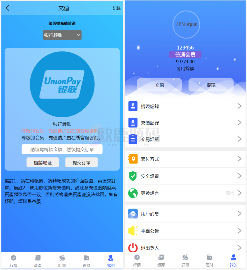 全新优化版八国语言微盘系统/外汇微交易系统/投资理财源码-楼兰源码_免费源码分享网