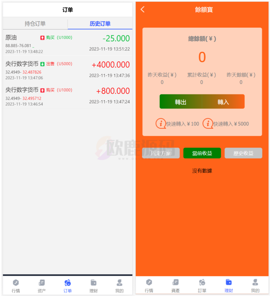 图片[2]-全新优化版八国语言微盘系统/外汇微交易系统/投资理财源码-楼兰源码_免费源码分享网